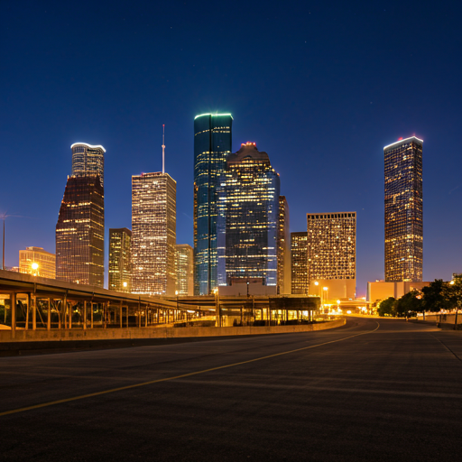 City Skyline at Night